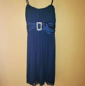 Navy blue dress